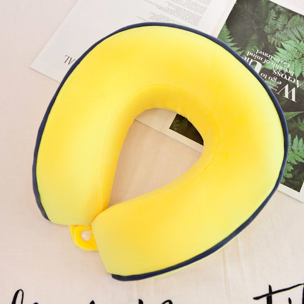 Slow Rebound Memory Foam Nackkudde, Reslunch Yellow