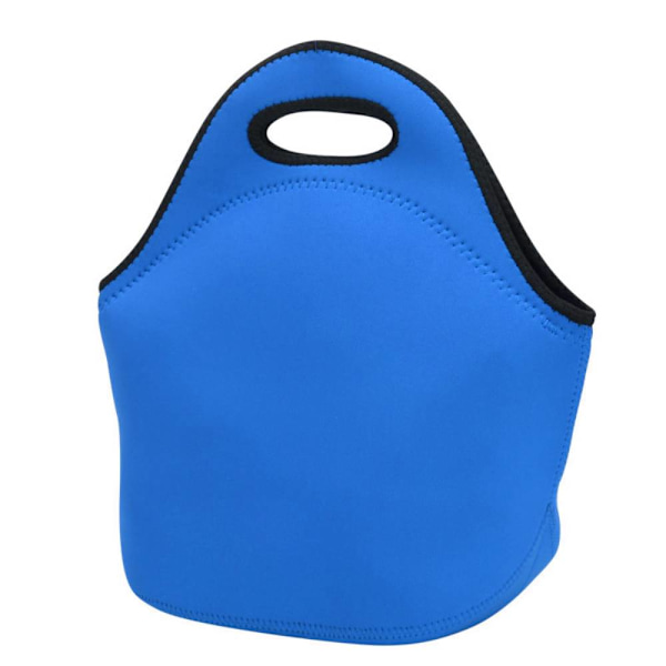 Dykmaterial Lunchväska, Student Lunch Box Bag, Portabel Blue