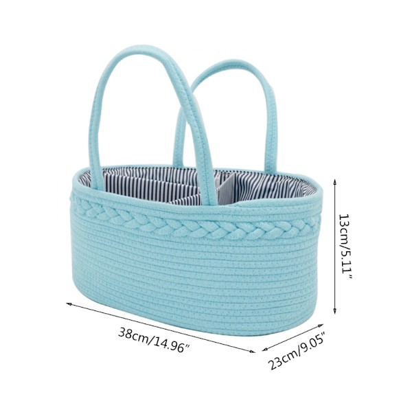 Baby Caddy Organizer Bärbar bomullsrep Mummy