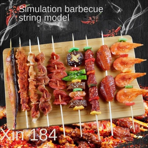 Simulering Matspett Fried Grillspett Modell, Fake Large
