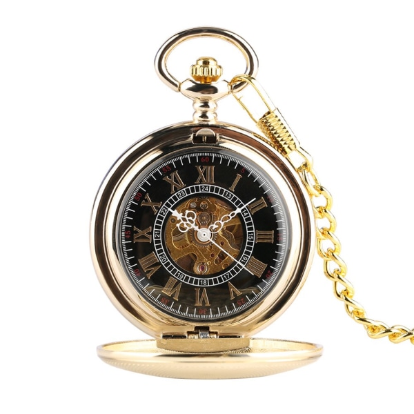 Klassisk guldmekanisk handuppdragbar watch