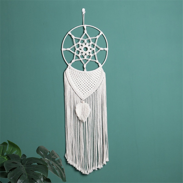 30*90CM Boho Macrame Vägghängande Gobeläng Vävd Handmde