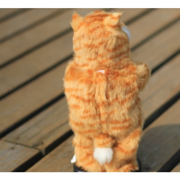 30CM elektronisk Garfield Cat Plyschleksak Söt Interaktiv