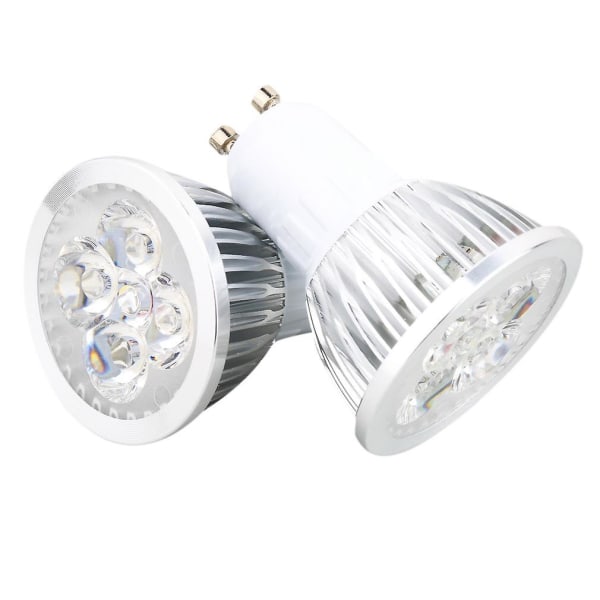6w 4led Gu10 Spotlight Led Downlight Lampa Glödlampa Spot Light