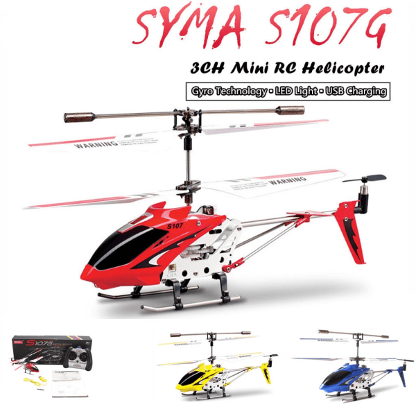 Ny Syma S107g Rc Helikopter 3,5-ch Legering Copter Quadcopter