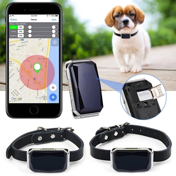 Pet Locator Intelligence Waterproof Tracker Longtime Standby