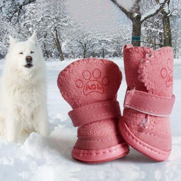 Hundskor Valpstövlar Snow Paw Protector, Anti-slip Pet