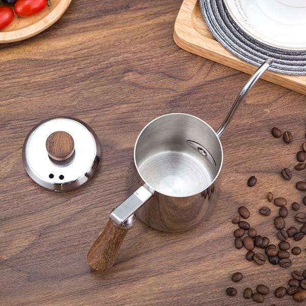 350 ml kaffekanna 304 rostfritt stål lång smal