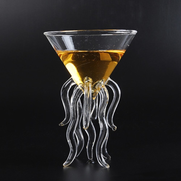 100ML Creative Octopus Cocktail Glas Transparent Manet
