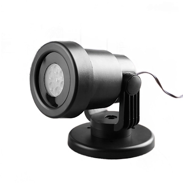 Vattentät utomhus/inomhus 4w 4 led färgglad led projektor