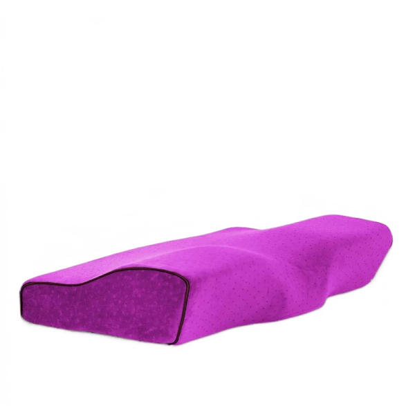 Slow Rebound Memory Foam Kudde, Butterfly Memory Kudde, Purple  50*30