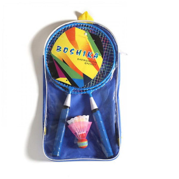Nylon badmintonracketset i set(blå)