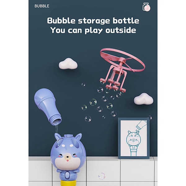 Bambu Dragonfly Flight Söt Cartoon Bubble Machine Flygande