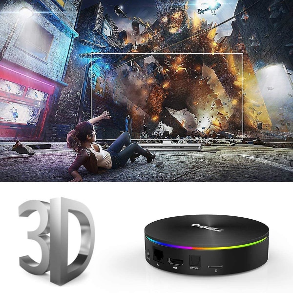 Android TV Box, Android Box 9.0 S905X2 Quad-Core Cortex-A53