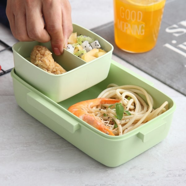 Mikrovågsugn Lunchbox Oberoende galler för barn Bento Box