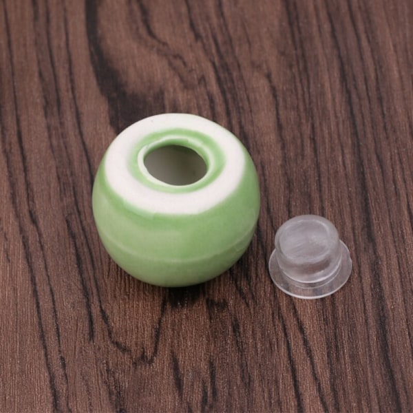 Kryddburk Två ärter i pod Keramisk Salt Peppar Shaker