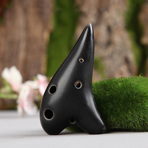 Ocarina 6 Hål Small Ocarina Soprano C Tone Nybörjare Ocarina