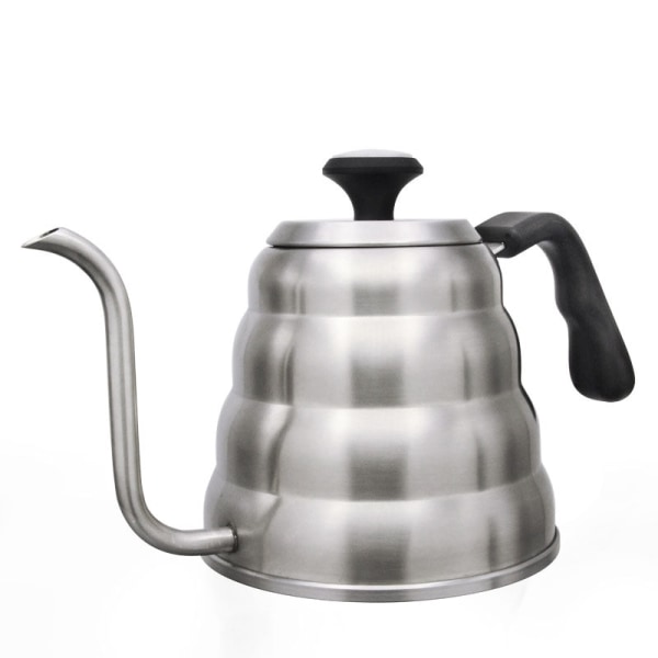 1,2L kaffekanna i rostfritt stål med termometer kaffedropp