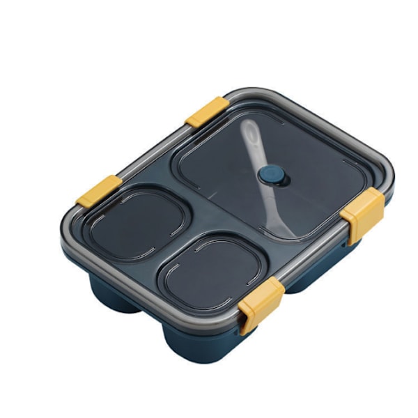 3 Grids Portable Outdoor Bento Box Japansk stil mat