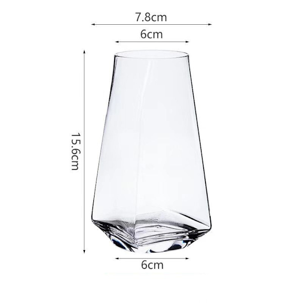 500ml Creative Transparent Glas Beer Drink Cup Restaurang