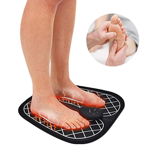 Elektrisk Ems Foot Massager Pad Fötter Muskelstimulatorfot