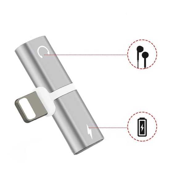 Lightning-adapter för iPhone - Svart
