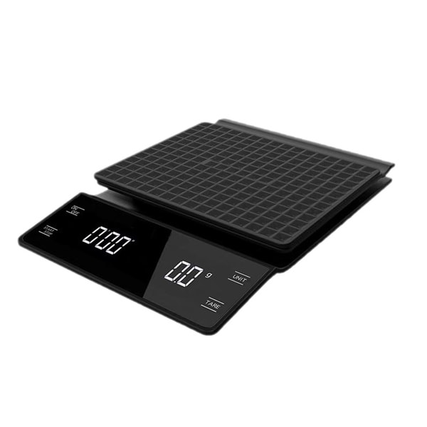 3kg/0,1g elektronisk kaffevåg med timer hög noggrannhet