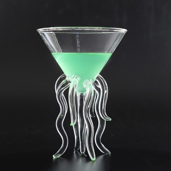 100ML Creative Octopus Cocktail Glas Transparent Manet