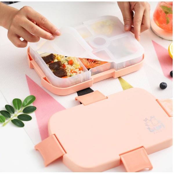 Lunchbox Mikrovågsugn Flera galler Matförvaring Läcksäker