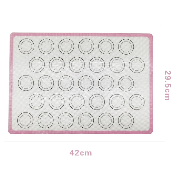 Non Stick Silikon Bakmatta Macaron Ugnsplåt Fondant