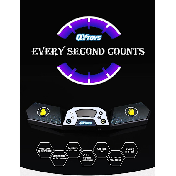 Speeding Timer Competition Timer Träningsmatta Väska Pussel