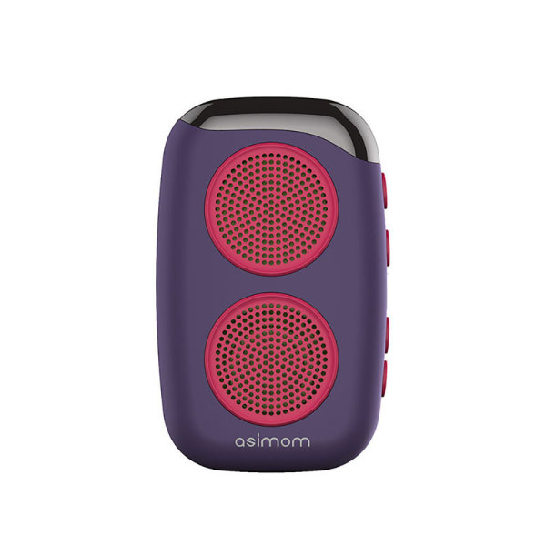 Sports Voice Broadcast Musik Bluetooth högtalare, äldre Purple