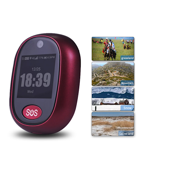 Barn GPS Tracker 4G 600mah Standby Vattentät IP67 3G WCDMA