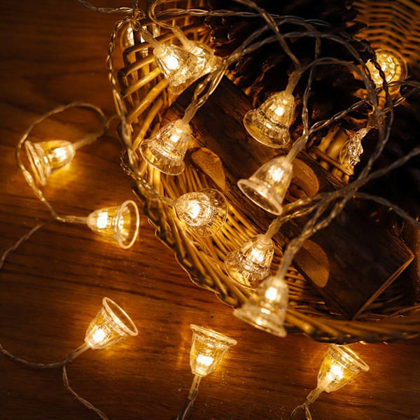 Led Wind Chimes Lights String Lights, Christmas Blinkande Colorful 2 meters 10 lights