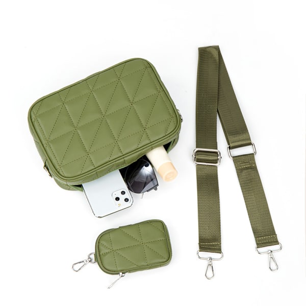 Dammode One Shoulder Messenger Bag, mångsidig White
