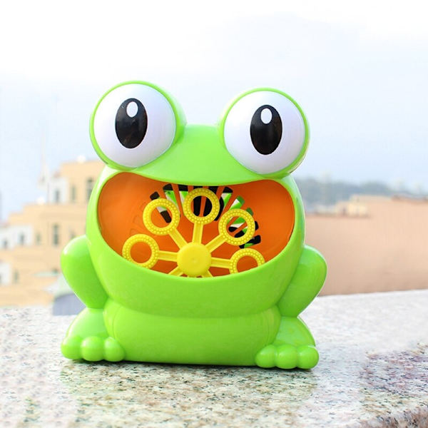 Sommar utomhusleksak Hippo Frog Animal Shape Bubble Toy