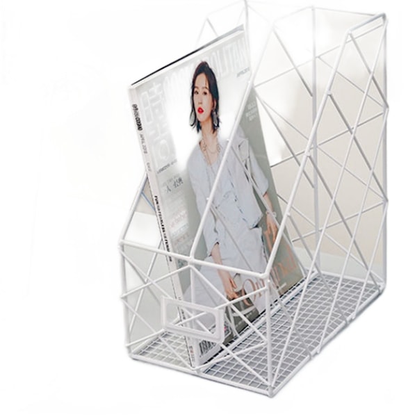 Nordic Desktop Bookst, Student Office Bookst, Iron File White