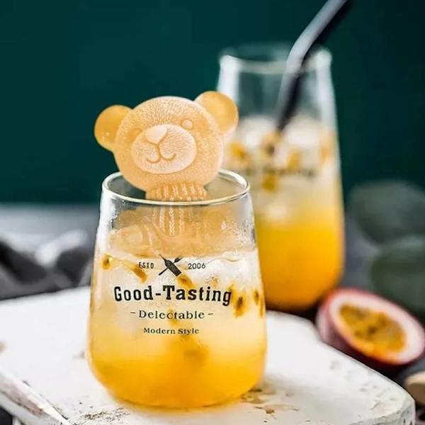 5 st Little Bear Ice Cube Mould, Söt Silikonbjörn Frozen