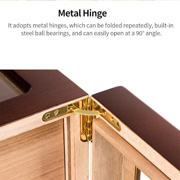 Lyxig Cigar Humidor Piano Paint Cigar Humidor Fit 150