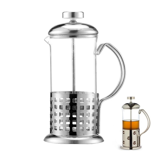 Kaffekanna i rostfritt stål Fransk presskaffekannor Delikat