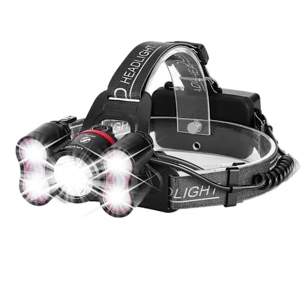 Super Bright LED-strålkastare 1 X T6+40 X 2835LED-strålkastare 4