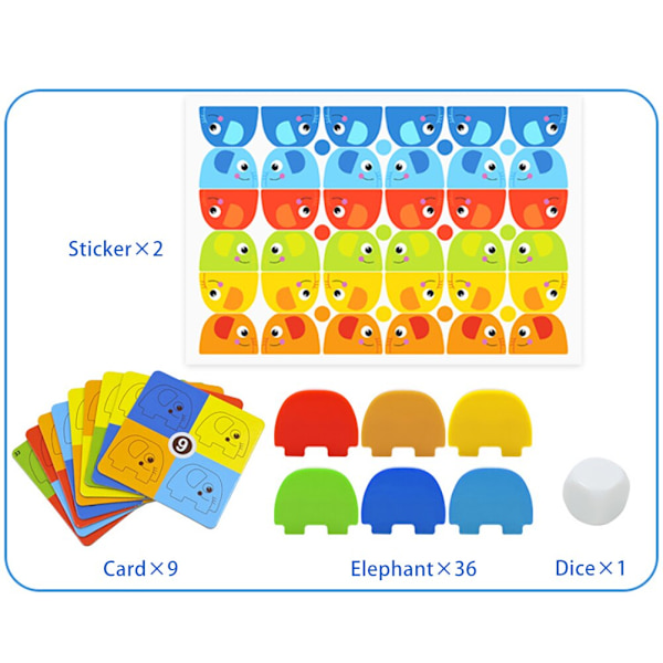 Stacking Blocks Balanseringsspel Sortering Toy Balancing Toy