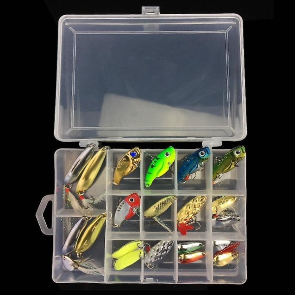 21st/ set Metallskeddrag Set VIB Havsfisk