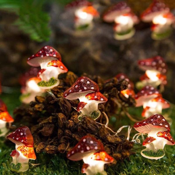 LED koppartrådsbelysning jul Thanksgiving Festival, Colorful hazelnuts