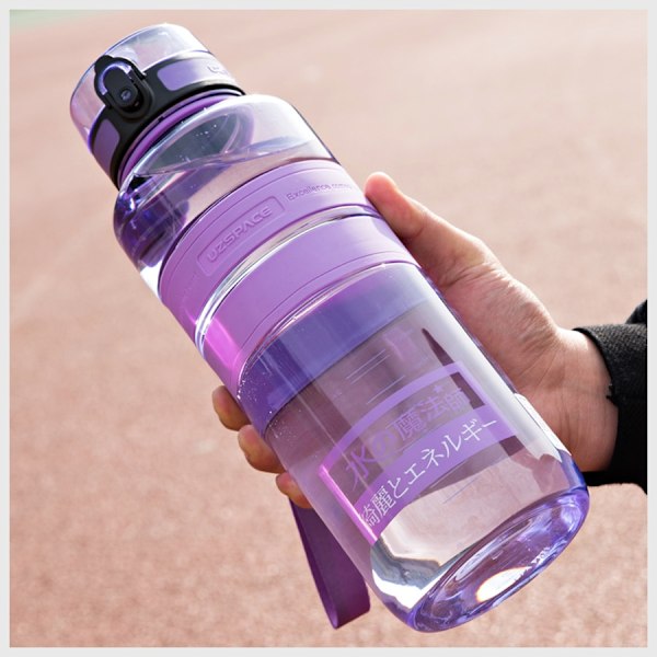 1500 ml vattenflaskor Negativ jonvård Bärbar utomhus