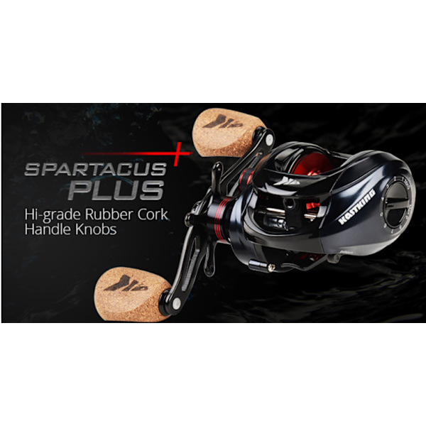 Baitcasting Reel 8KG Drag Power 11+1 Kullager 6,3:1
