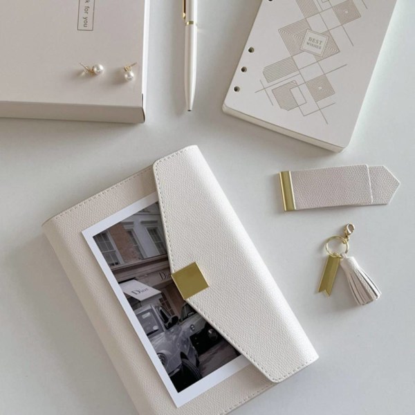 Högklassiga lösbladiga anteckningsböcker, löstagbara anteckningsböcker, White