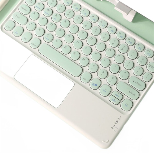 Qwert Trådlös Bluetooth för iPad Touch Tangentbord Tablett För