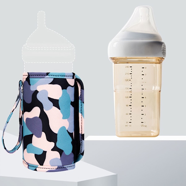 Bärbar utomhusmatande mjölkflaskvärmare Baby