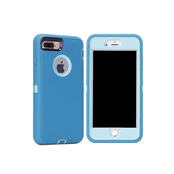 Apple iPhone 7 Shockproof CASE Cover Skal - Blå